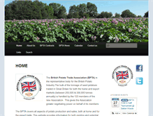 Tablet Screenshot of bpta.org.uk